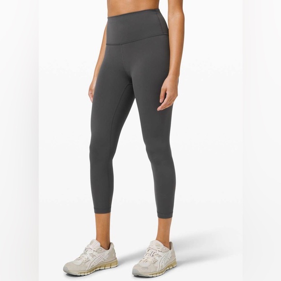 lululemon athletica Pants - lululemon Wunder Train High-Rise Crop 23” Graphite‎ Grey Size 18
